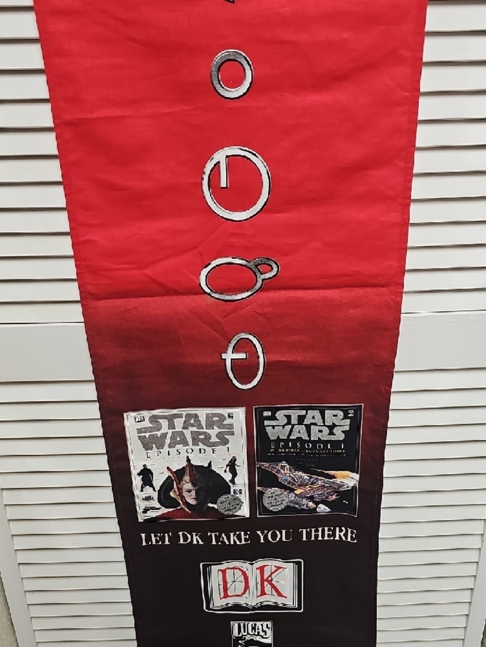 Original Star Wars Episode I Promotional Canvas Wall Hanging The Phantom Menace - Picture 7 of 7